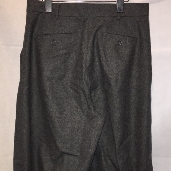 MaxMara Charcoal Wool Trousers | Made In Italy | Size 14 - Picture 6 of 8